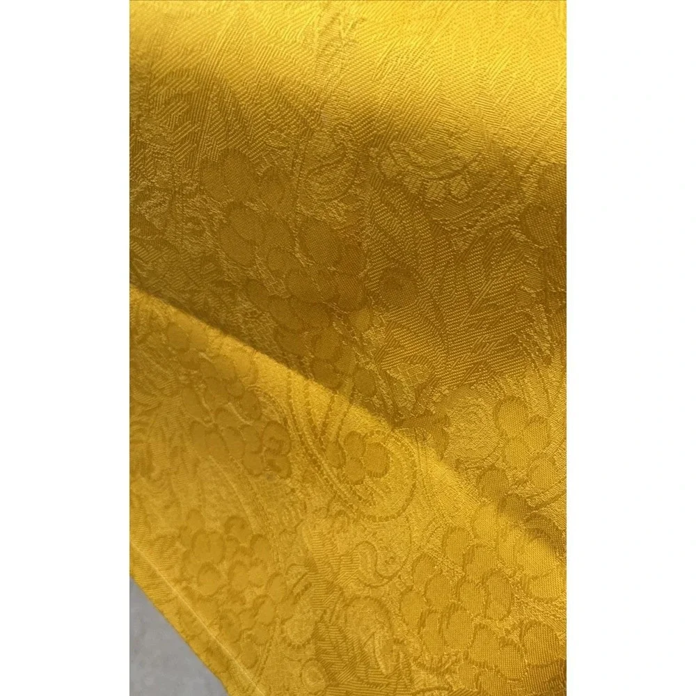 Vtg Italian Jacquard Tablecloth Tessitura Toscana Telerie Tuscan Villa Paisley